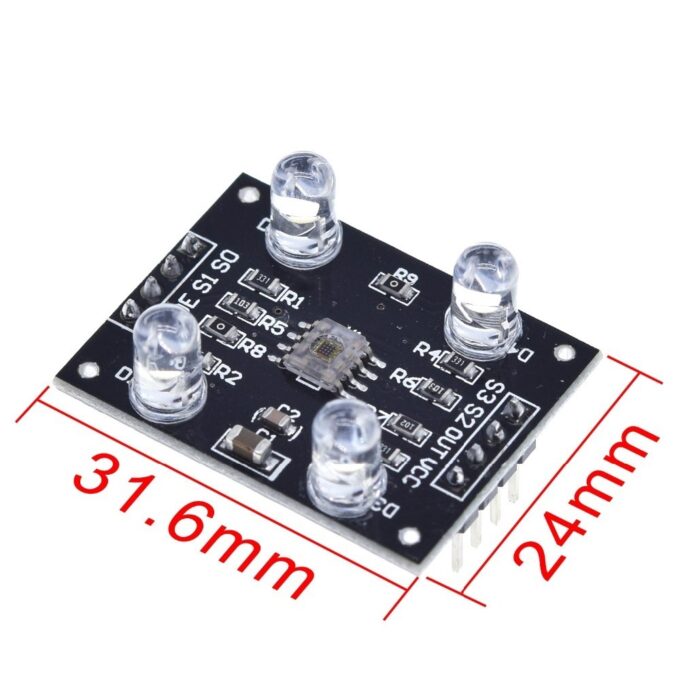 Módulo Sensor de Reconhecimento de Cor TCS230