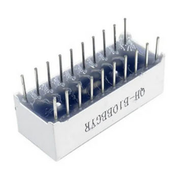 Barra gráfica de Leds com 4 Cores 10 Segmentos