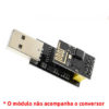 Adaptador USB para Módulo WiFi ESP8266 ESP-01
