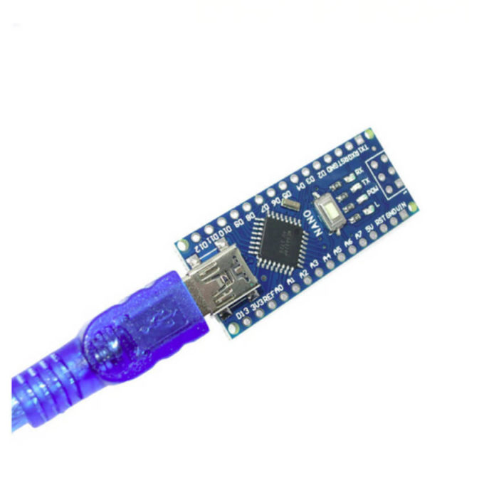 Arduino Nano V3.0 com Pinos Separados + Cabo USB