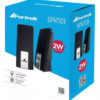 Caixa Multimídia 2.0 2W RMS SK-101 Preto FORTREK