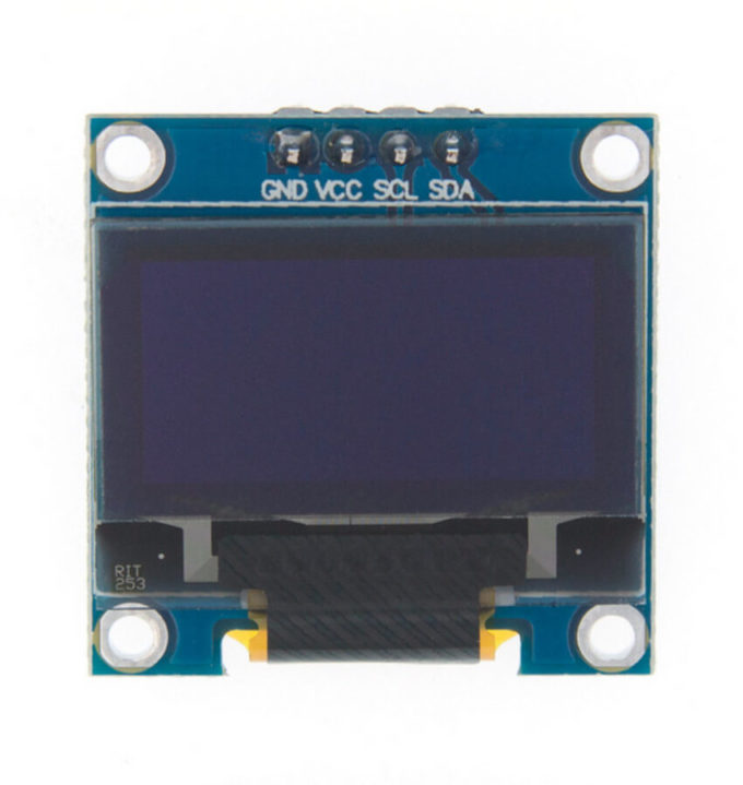 Display OLED 0.96″ I2C Azul Amarelo