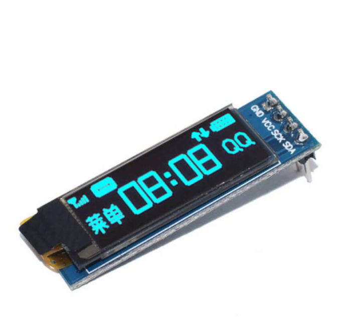 Display OLED 0.91" I2C 128x32 - Azul