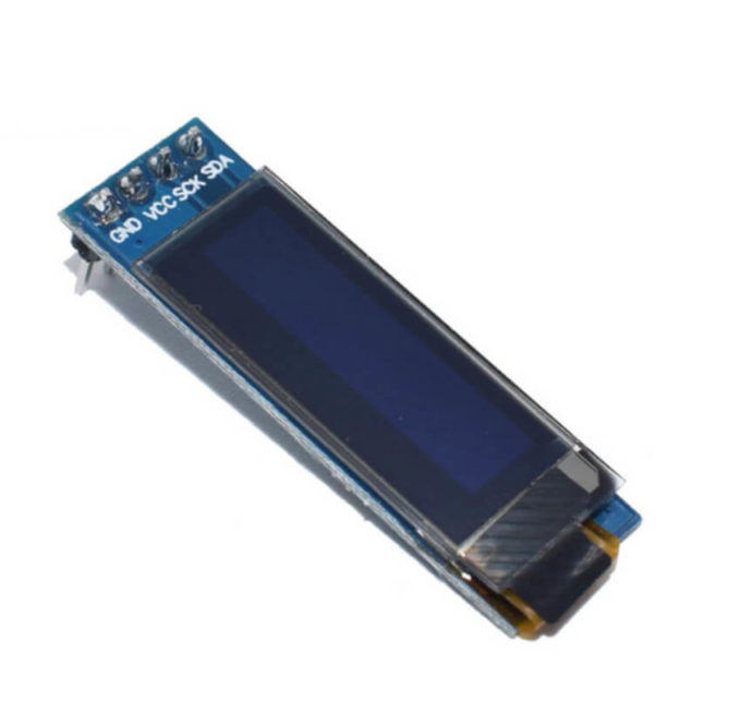 Display OLED 0.91" I2C 128x32 - Azul