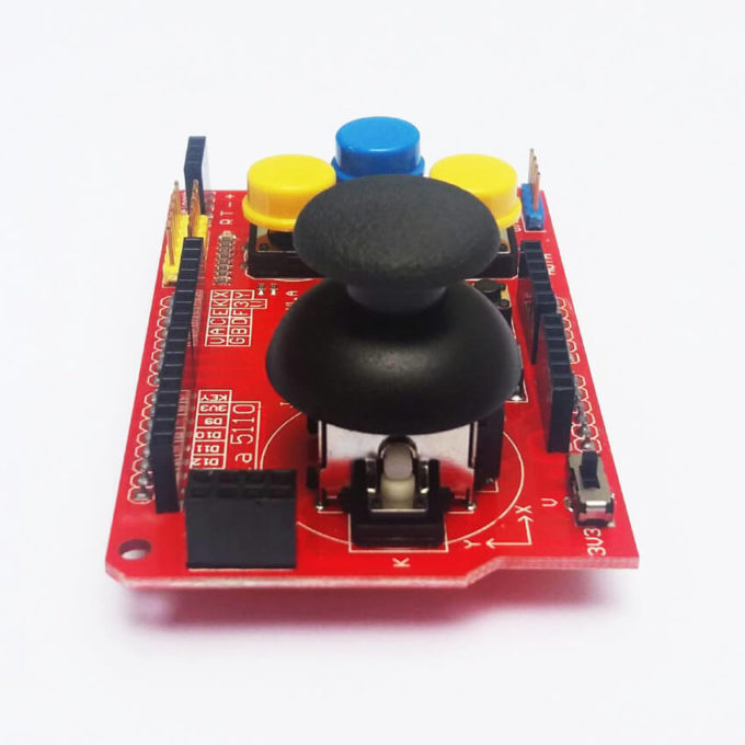 Shield Joystick Para Arduino - DIY (Do It Yourself) - Instituto Digital