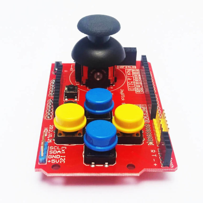 Shield Joystick Para Arduino - DIY (Do It Yourself) - Instituto Digital