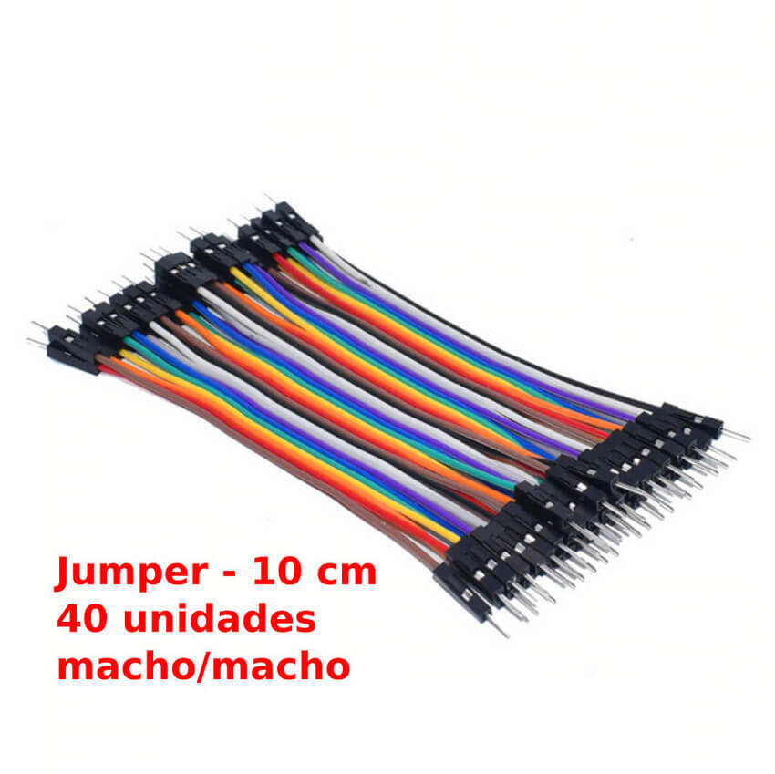 Jumpers 10cm Macho-Macho x40 Unidades - Loja Vida de Silício