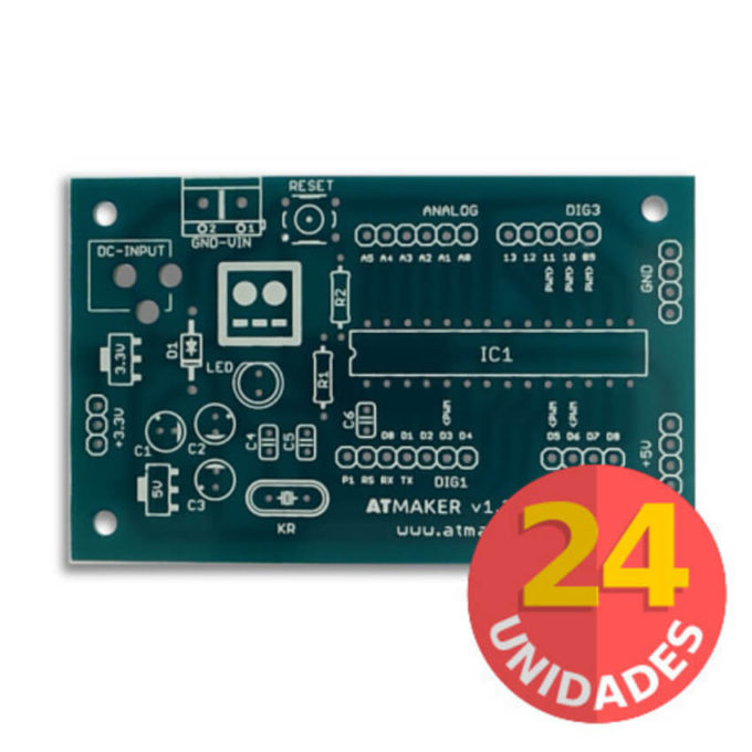 Kit de 24 Placas Standalone Atmaker 1.3