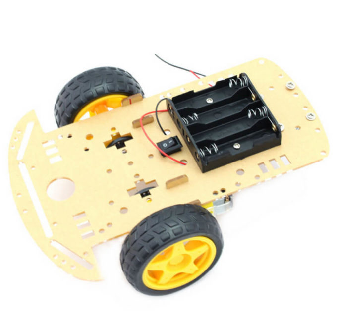 Kit Chassi 2WD Robô para Arduino