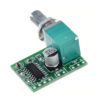 Mini Amplificador de Som PAM8403 Estéreo 2 Canais 3W + 3W com Ajuste