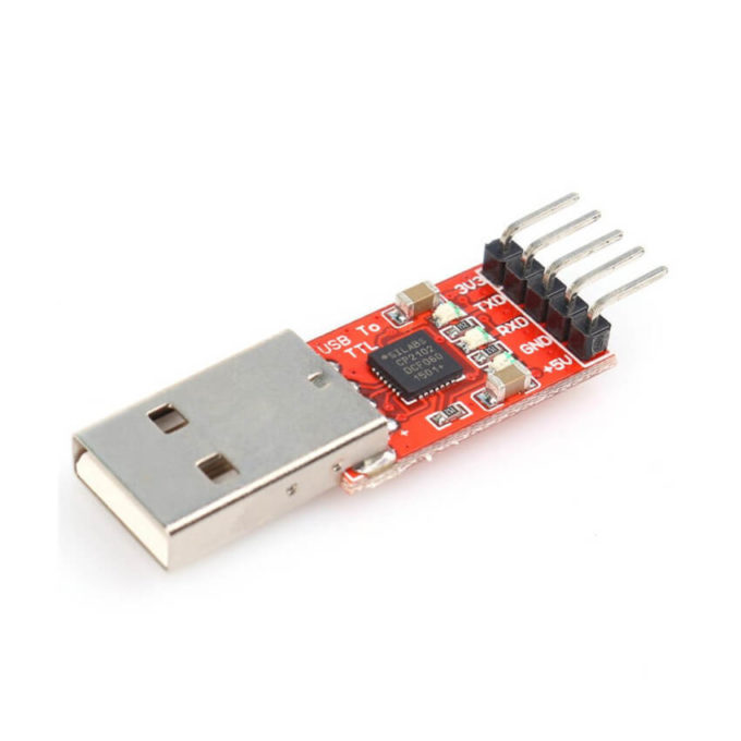 Módulo Conversor USB para Serial 232 TTL UART 5 Pinos - CP2102