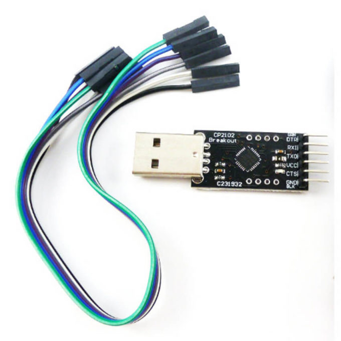 Módulo CP2102 USB para TTL 6 pinos