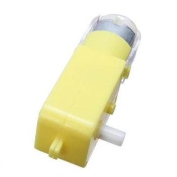 Motor DC Caixa de Redução de Plástico 3V a 6V - 1 Eixo