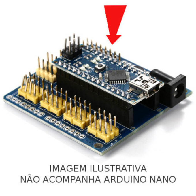 Placa Shield de Expansão para Arduino Nano 3.0