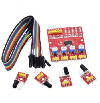 Módulo Seguidor de Linha Infravermelho 4 Canais