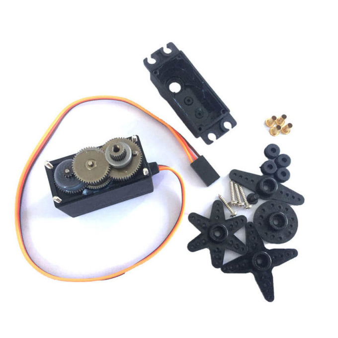 Servo Motor MG995 180º 11kgf/cm Alto Torque - Engrenagens Metálicas