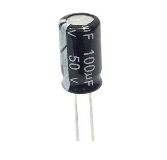 Capacitor Eletrolítico 100uF 50V