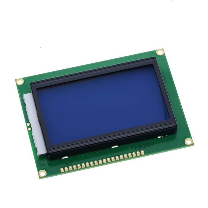 Display LCD Gráfico 128×64 – BackLight Azul