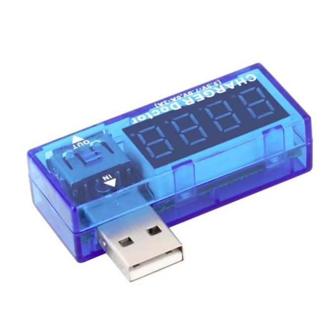Testador de Voltagem e Amperagem para Porta USB