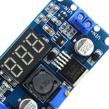 Módulo LM2596 Regulador de Tensão com Display