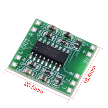 Módulo Amplificador de Som Estéreo PAM8403