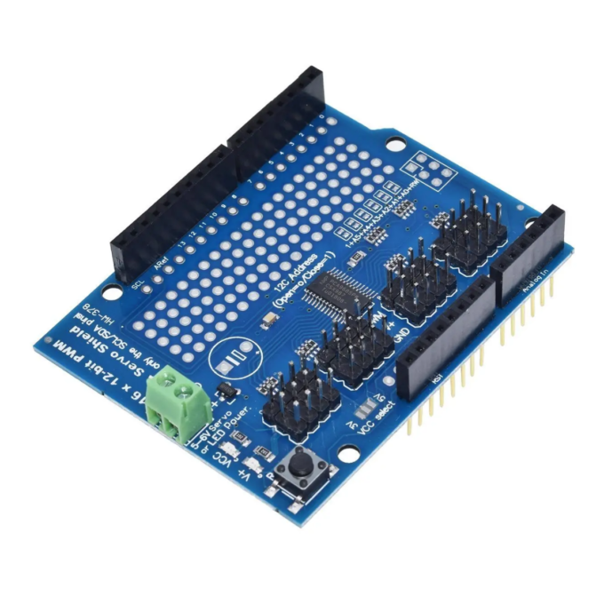 Shield Servo Motor 16 Canais - Para Arduino