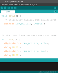 ide-arduino IDE do Arduino - Uma imagem da interface da IDE (Ambiente de Desenvolvimento Integrado) do Arduino.