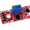 O Sensor KY-038 de Som com Microfone é capaz de medir a intensidade sonora do ambiente ao seu redor.