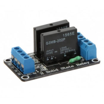 Módulo Relé 2 Canais de Estado Sólido - 5V / 2A