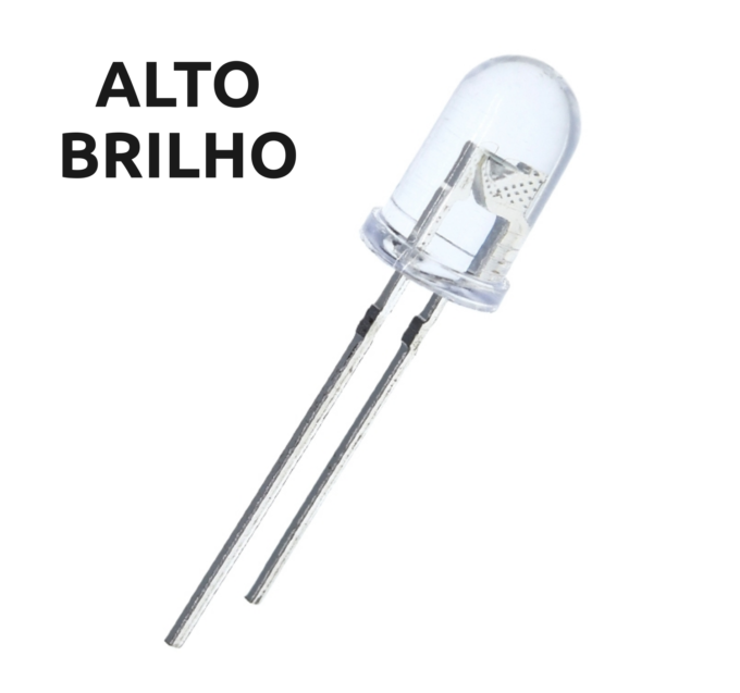 Led Alto Brilho Branco 5mm