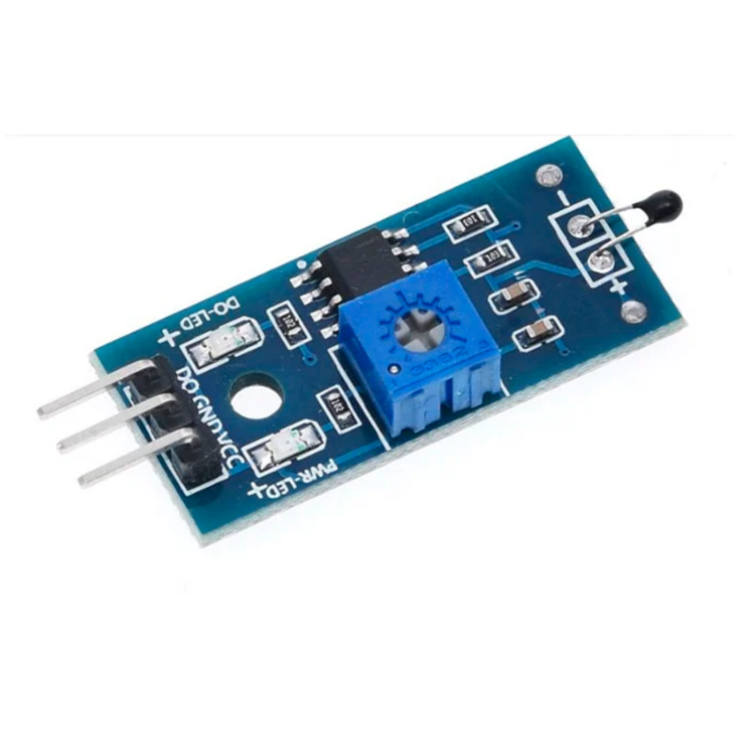 O Módulo Termistor NTC 10K - Sensor Temperatura é muito utilizado como chave térmica em vários projetos de segurança que necessitam de um cuidado maior.