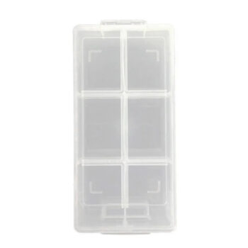 A Maleta organizadora 117 - 19,5 x 8,5 x 4,5 cm possui 6 divisórias fixas, ideal para organizar seus componentes eletrônicos ou o material que desejar.