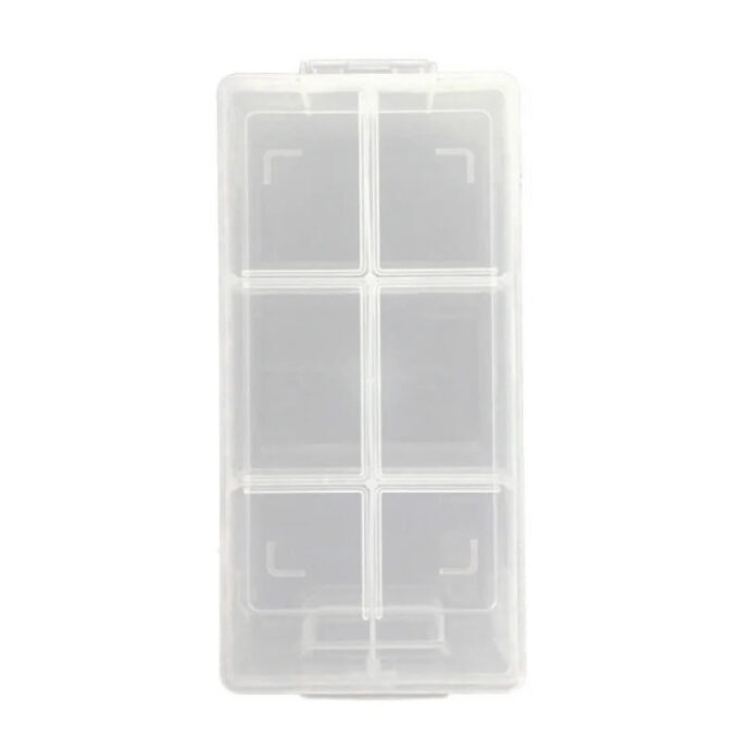 A Maleta organizadora 117 - 19,5 x 8,5 x 4,5 cm possui 6 divisórias fixas, ideal para organizar seus componentes eletrônicos ou o material que desejar.