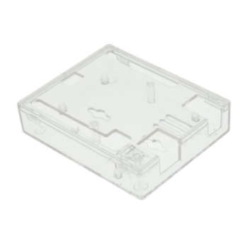 Case para Arduino Uno em Plástico Transparente