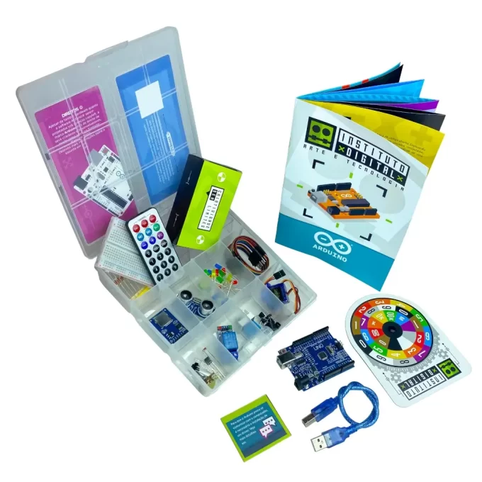 Kit Arduino UNO R3 Componentes Eletrônicos para Projetos DIY