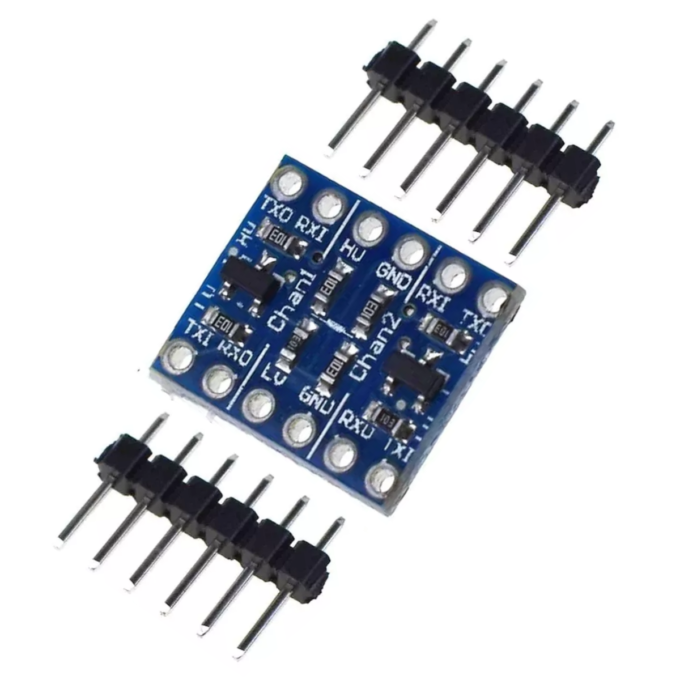 Conversor de nível Lógico 2 CANAIS I2C 3,3-5V Bidirecional