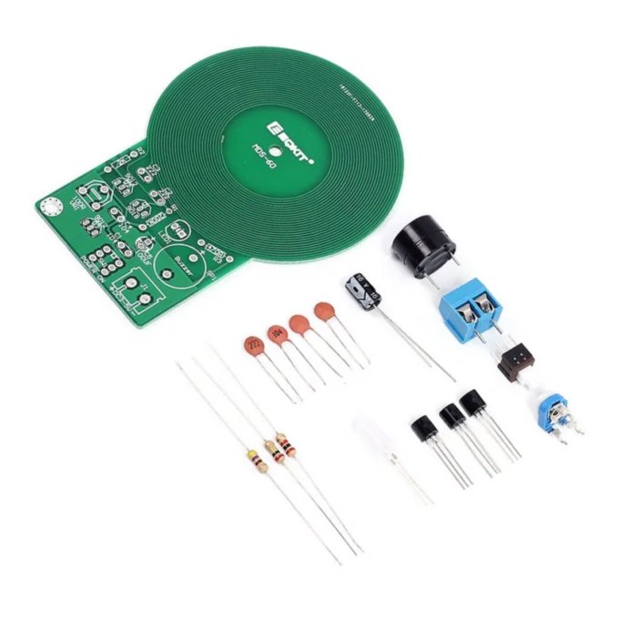 Kit Detector de Metais DIY DC 3V-5V 60mm