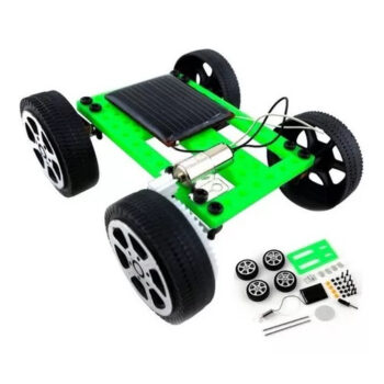 Carrinho movido a energia solar kit educacional montagem