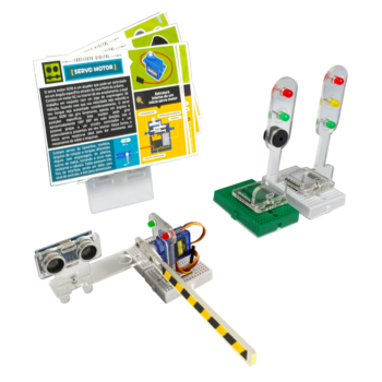 KIT DE 2 PROJETOS SEM ARDUINO (CANCELA E FAROL)